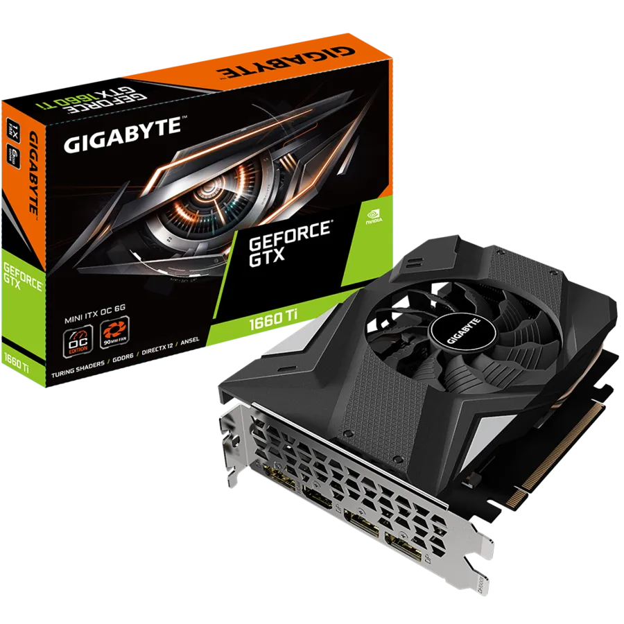 Gigabyte GeForce® GTX 1660 Ti MINI ITX OC 6G | Hukut.com